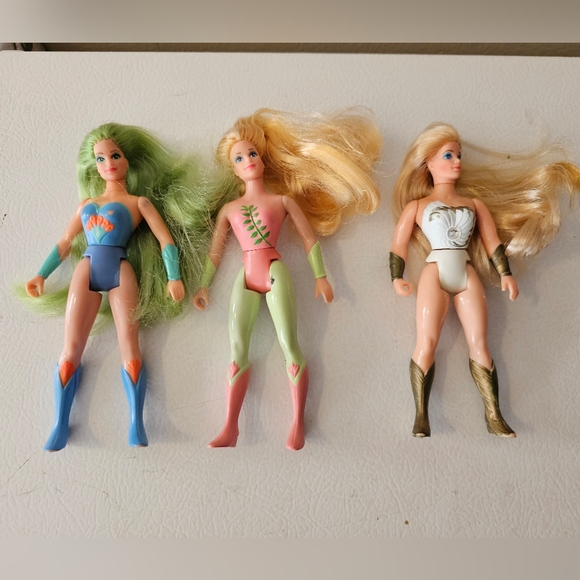 Other - Vintage Mattel She-Ra Princess of Power Action Figures Set of 3